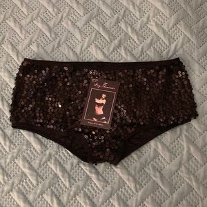 Leg Avenue Sequin Booty Shorts